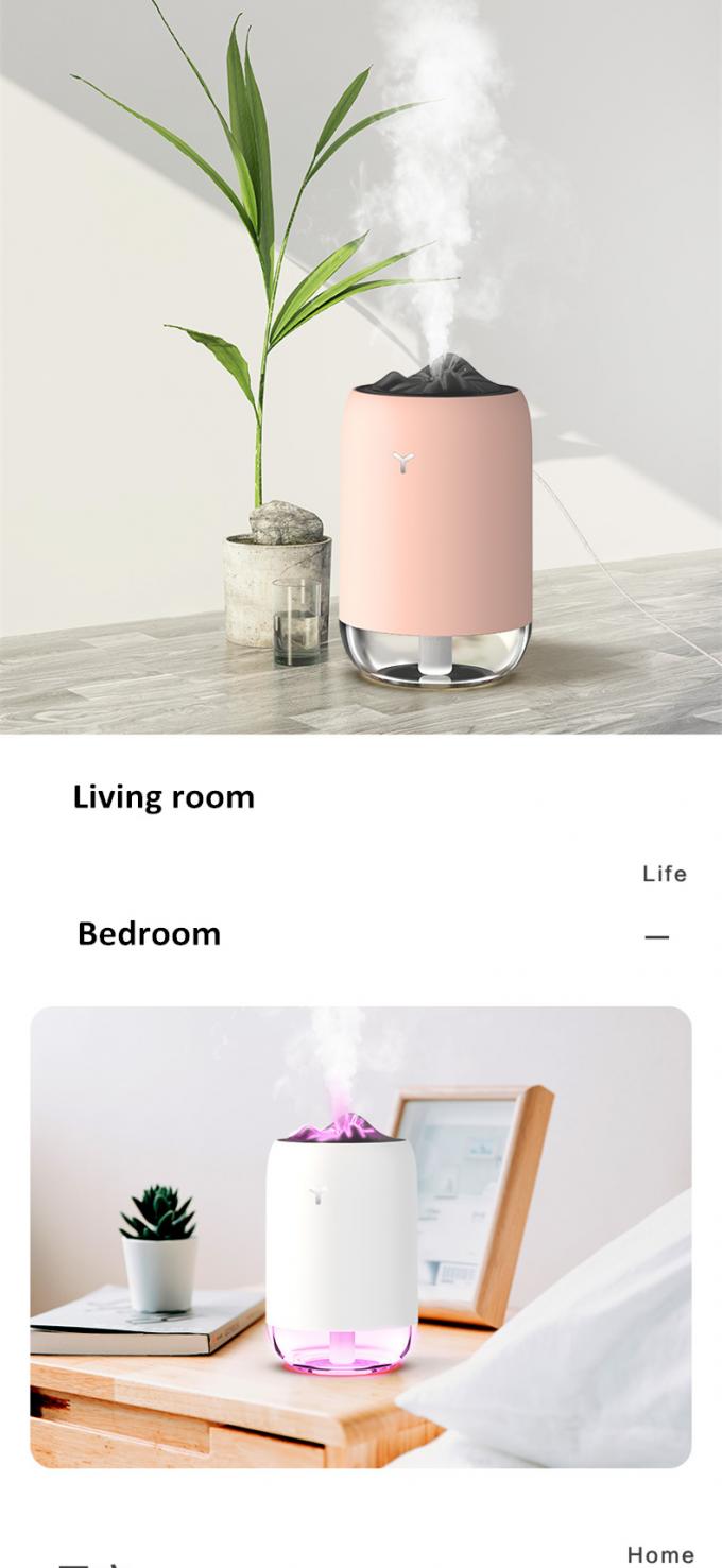 HOMEFISH 260ML Humidifier Ruang ABS PP Silicone Humidifier Udara Mobil 2