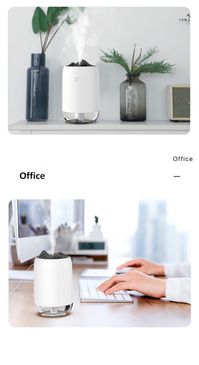 HOMEFISH 260ML Humidifier Ruang ABS PP Silicone Humidifier Udara Mobil 3