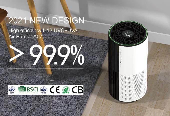 Homefish OEM Luchtreiniger Pembersih Udara Grosir Smart Hepa Purificador De Aire Purifikasi UVC Purifikasiurd Wifi Pembersih Udara Tuya 0
