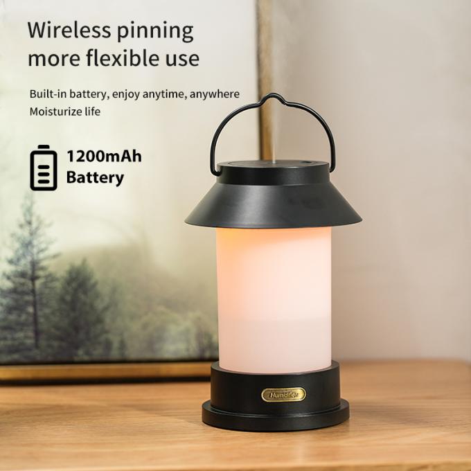 400ml USB Wireless Creative Design Portable Camping Lantern Bentuk Diffuser Hanging Type Outdoor Cool Mist Humidifier 2
