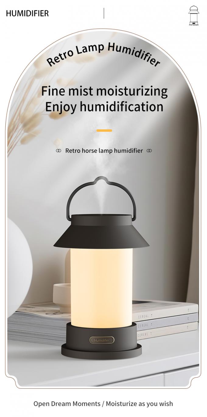 400ml USB Wireless Creative Design Portable Camping Lantern Bentuk Diffuser Hanging Type Outdoor Cool Mist Humidifier 3