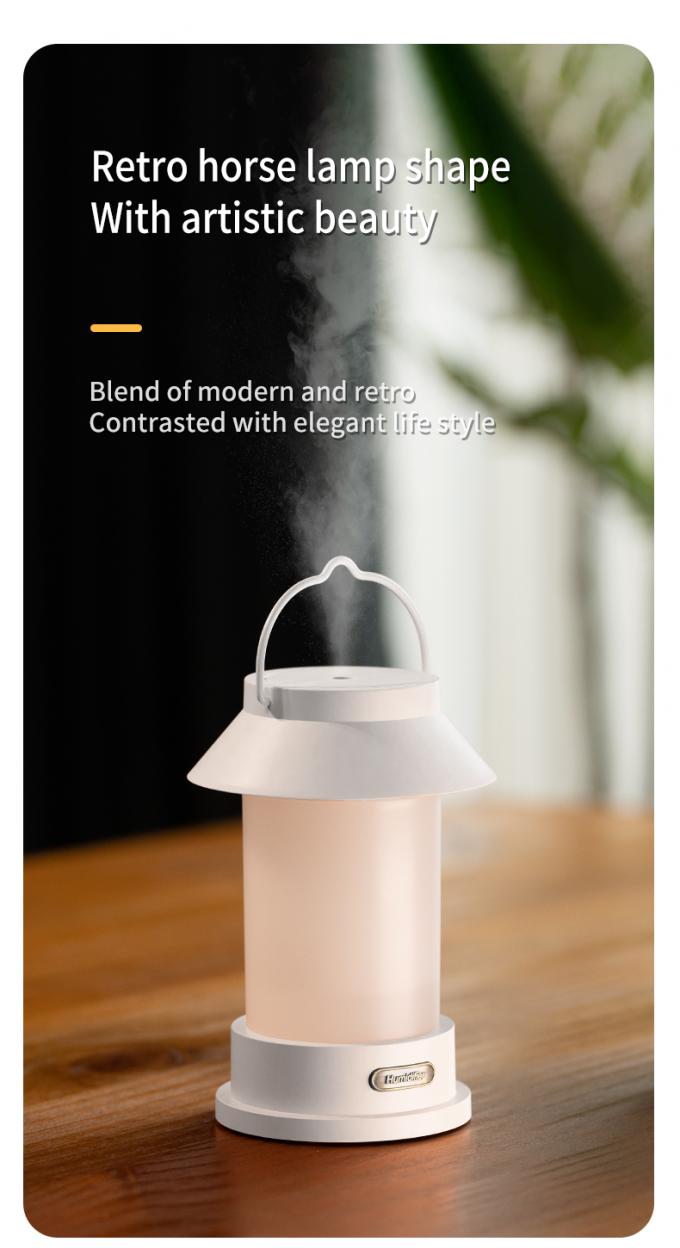 400ml USB Wireless Creative Design Portable Camping Lantern Bentuk Diffuser Hanging Type Outdoor Cool Mist Humidifier 4