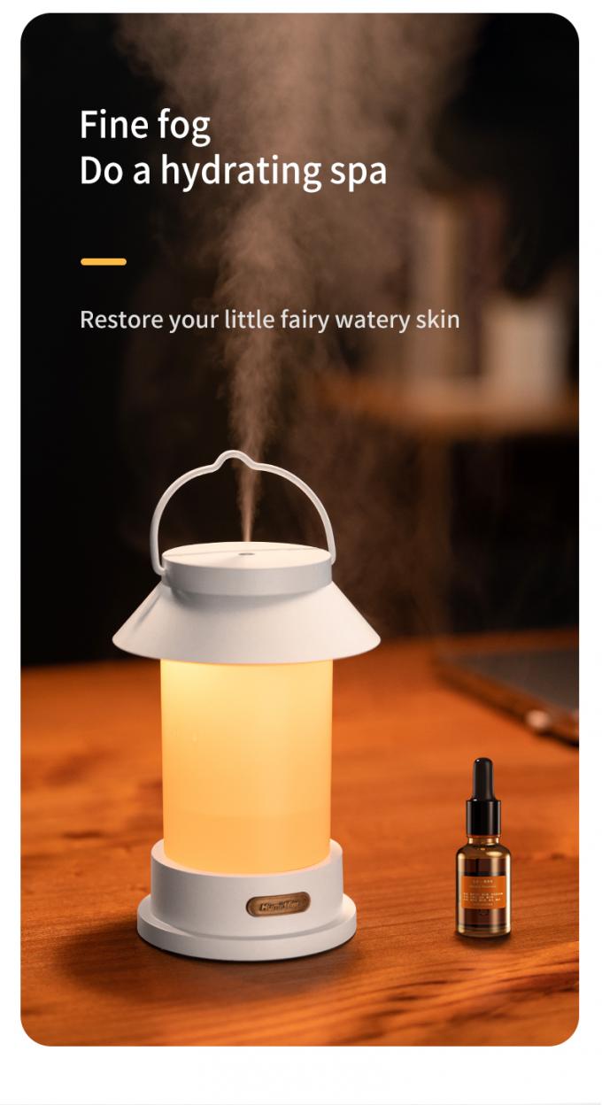 400ml USB Wireless Creative Design Portable Camping Lantern Bentuk Diffuser Hanging Type Outdoor Cool Mist Humidifier 6