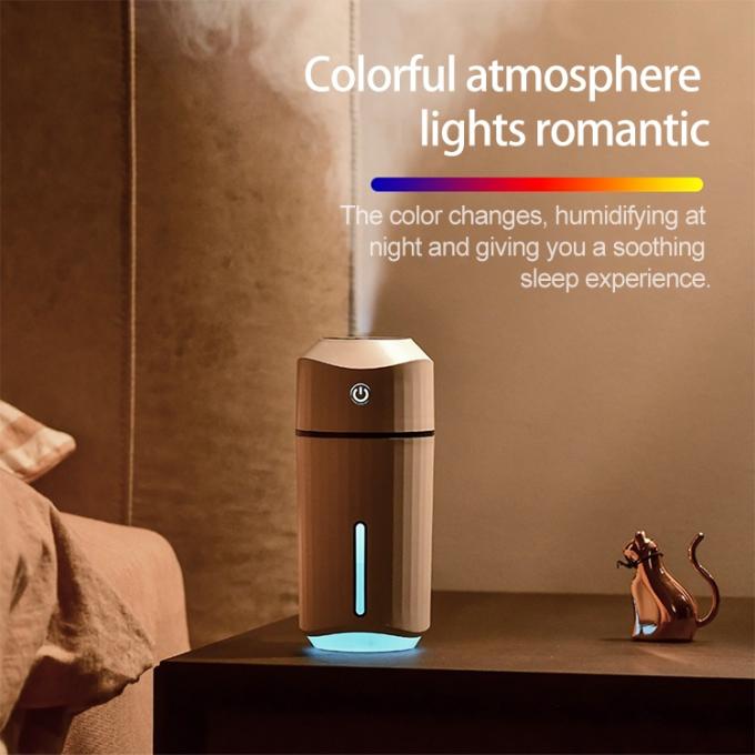 Grosir 320ML Mini Portable Air Humidifier Cool Mist Nebulizer Desain Seal Silikon USB Ultrasonik Air Humidifier 8