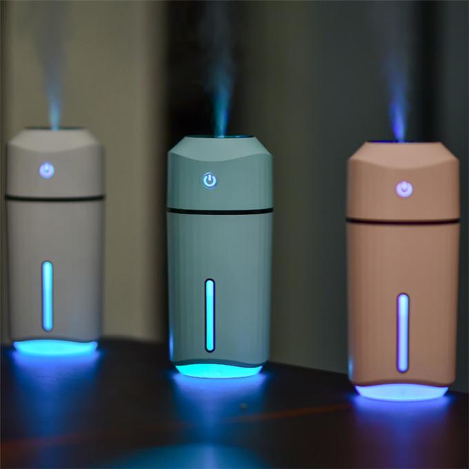 Grosir 320ML Mini Portable Air Humidifier Cool Mist Nebulizer Desain Seal Silikon USB Ultrasonik Air Humidifier 10