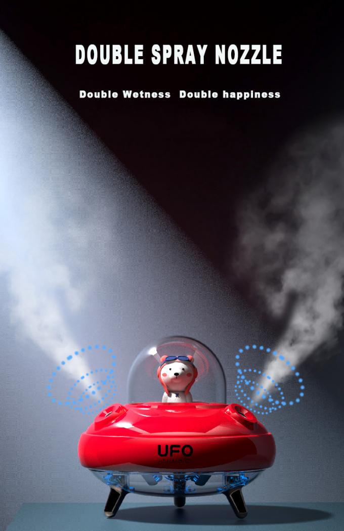Wireless Rechargeable 400ml UFO Astronaut Humidifier USB 5V 7
