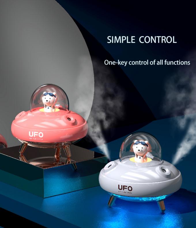 Wireless Rechargeable 400ml UFO Astronaut Humidifier USB 5V 10