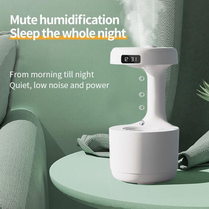 Homefish OEM Air Drop Portable 800ml Anti-Gravity Humidifier Jam Digital Ultrasonik Anti-Gravity Humidifier 4