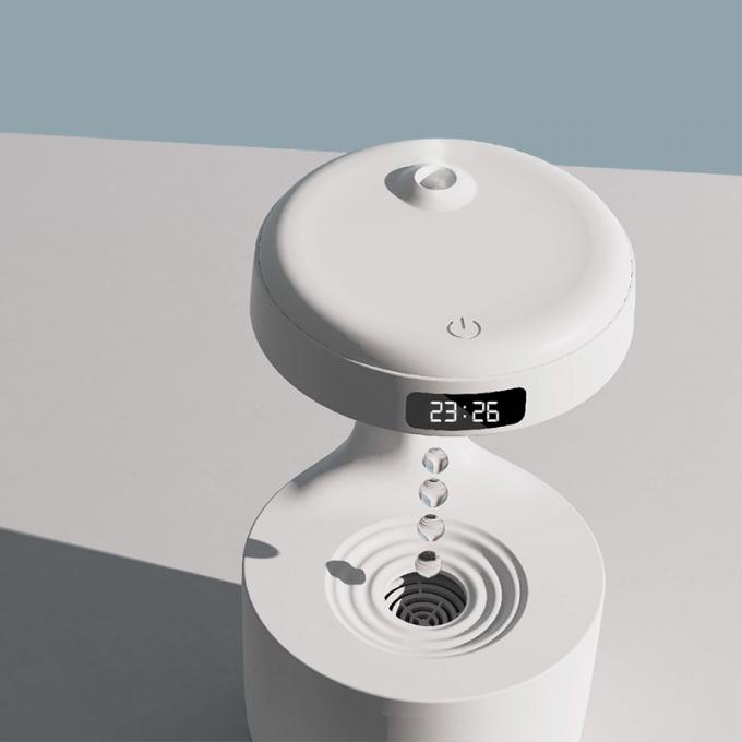 Homefish OEM Air Drop Portable 800ml Anti-Gravity Humidifier Jam Digital Ultrasonik Anti-Gravity Humidifier 9