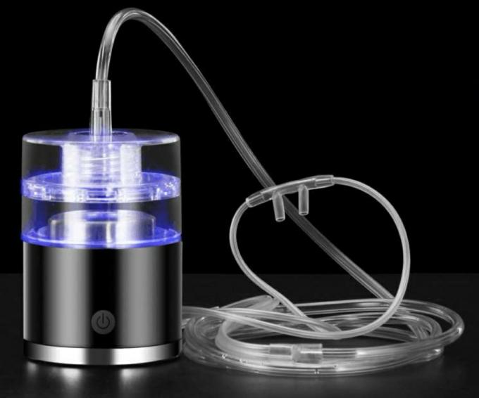 Homefish 2021 OEM Kaca Hydrogen Generator Botol Air SPE PEM Teknologi Water Ionizer Portable Hydrogen Water Maker 10