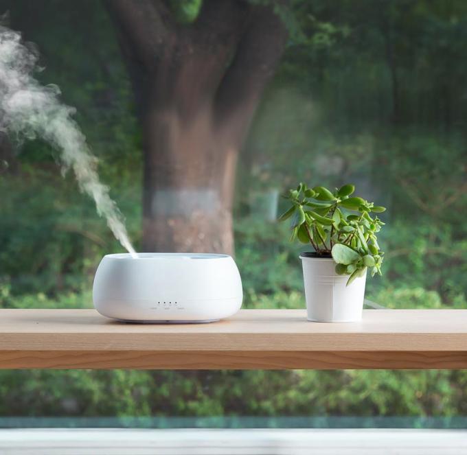 HOMEFISH Drop Shipping Electric Mini Humidifier Ultrasonik Aroma Humidifier Remote Controller 1