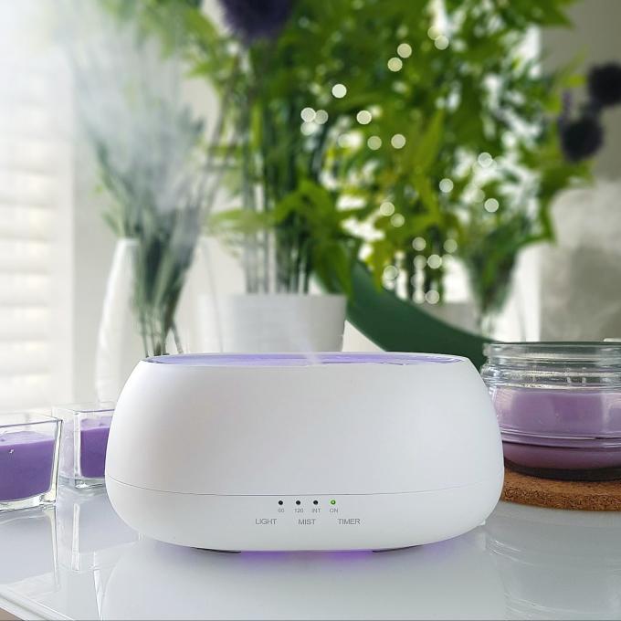 HOMEFISH Drop Shipping Electric Mini Humidifier Ultrasonik Aroma Humidifier Remote Controller 12
