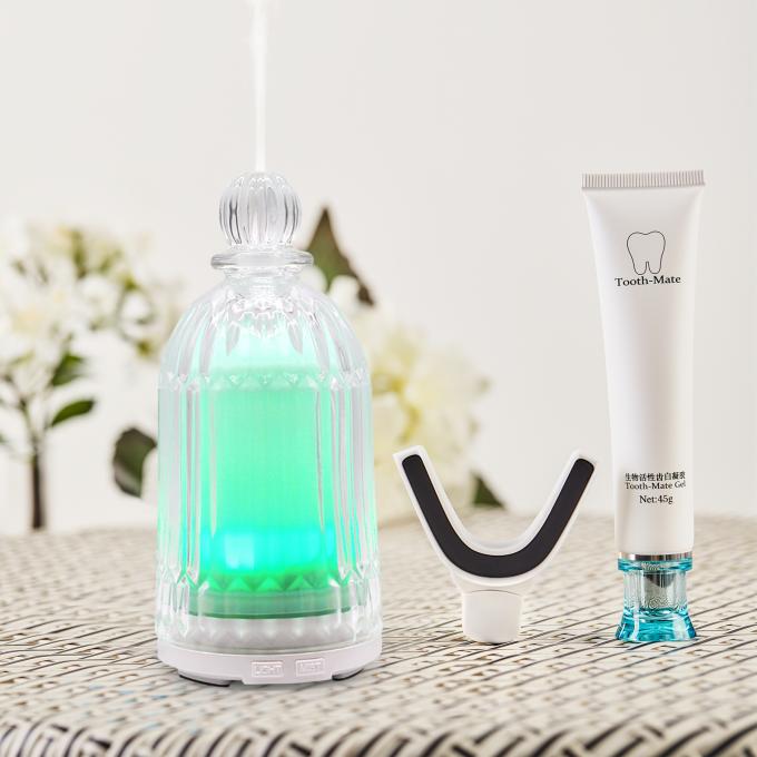 HOMEFISH 120ml Glass Aromaterapi Humidifier Ultrasonik Rumah Tangga Minyak Esensial Aroma Diffuser 11