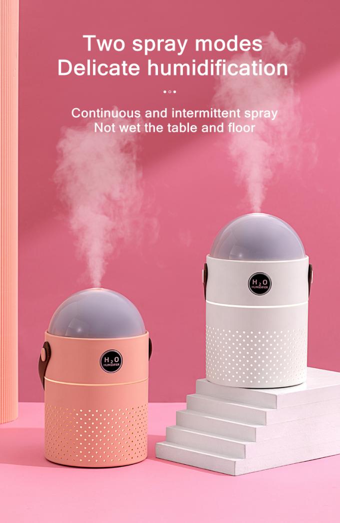 Galaxy Projection Light Air Humidifier 500ML Dua Mode Intelligent Rechargeable Wireless Ultrasonic Mist Maker Air Humidifier 5