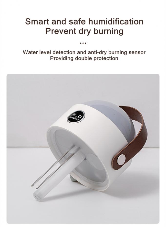 Galaxy Projection Light Air Humidifier 500ML Dua Mode Intelligent Rechargeable Wireless Ultrasonic Mist Maker Air Humidifier 8