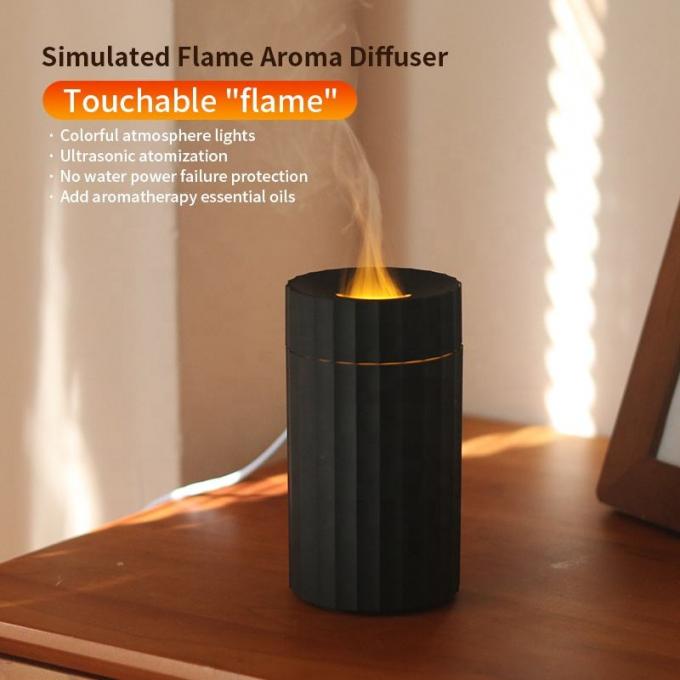 Tingkatkan Mobil dan Atmosfer Rumah Anda dengan Portable the 7 Colors 100ml Simulation Flame Car Diffuser Humidifier untuk Dropshipping 0