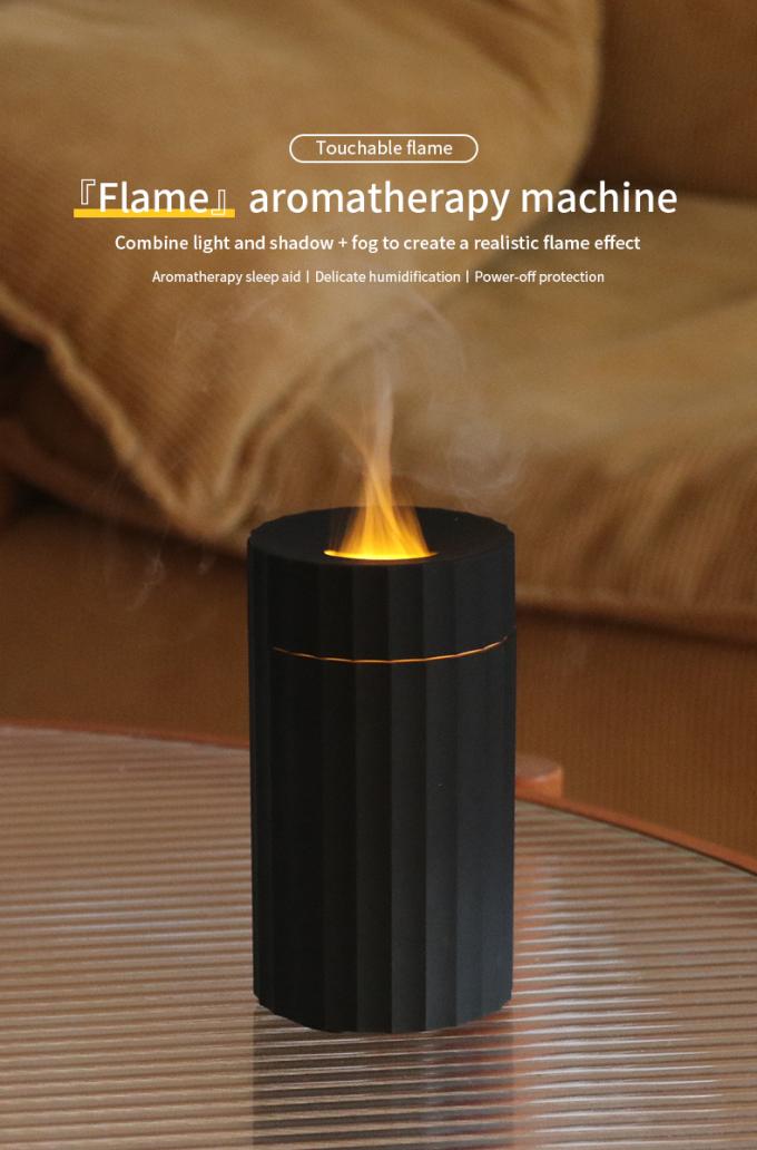 Tingkatkan Mobil dan Atmosfer Rumah Anda dengan Portable the 7 Colors 100ml Simulation Flame Car Diffuser Humidifier untuk Dropshipping 2