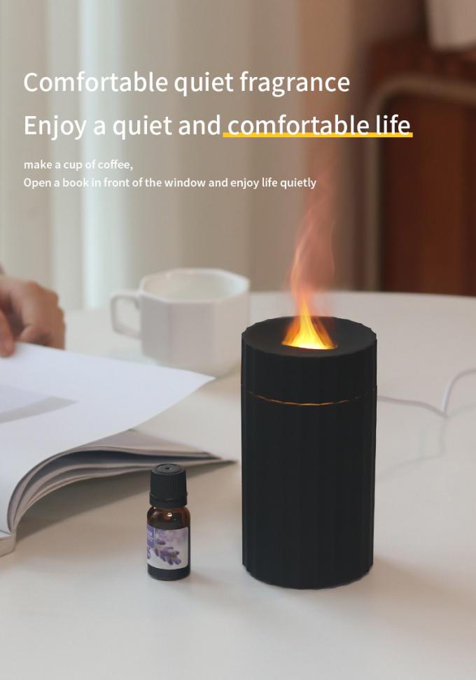Tingkatkan Mobil dan Atmosfer Rumah Anda dengan Portable the 7 Colors 100ml Simulation Flame Car Diffuser Humidifier untuk Dropshipping 4