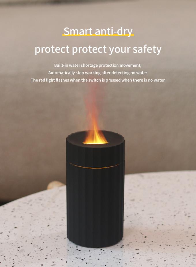 Tingkatkan Mobil dan Atmosfer Rumah Anda dengan Portable the 7 Colors 100ml Simulation Flame Car Diffuser Humidifier untuk Dropshipping 6