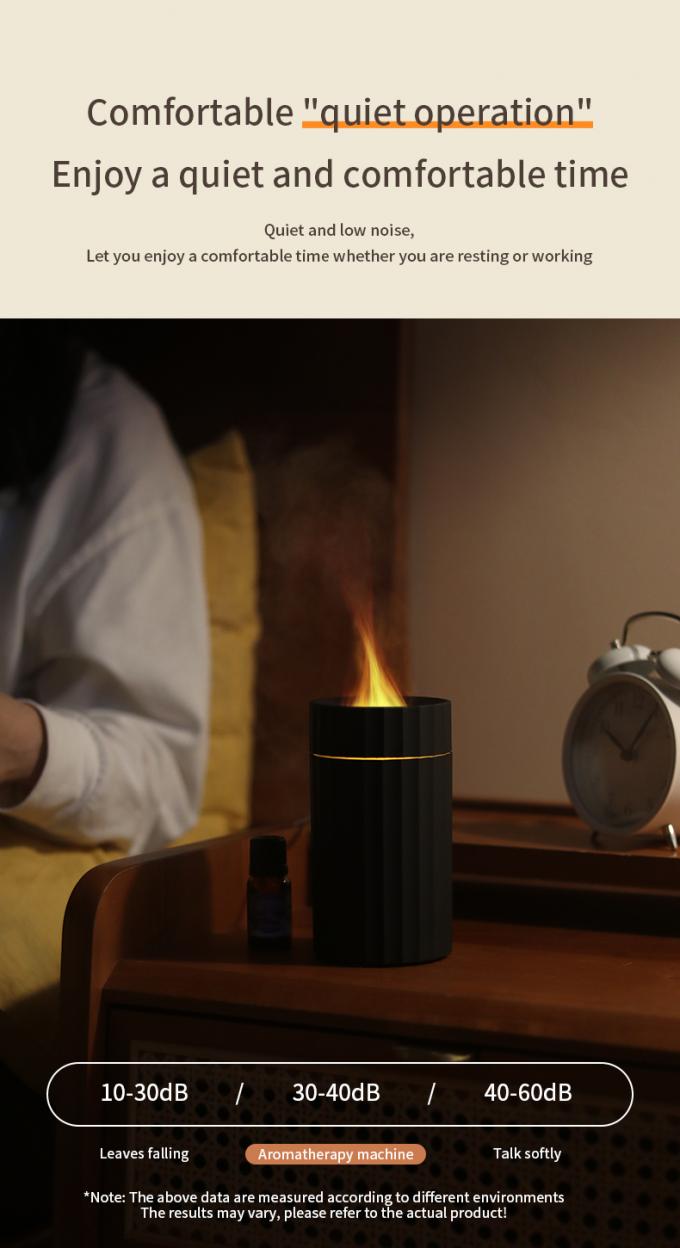 Tingkatkan Mobil dan Atmosfer Rumah Anda dengan Portable the 7 Colors 100ml Simulation Flame Car Diffuser Humidifier untuk Dropshipping 10