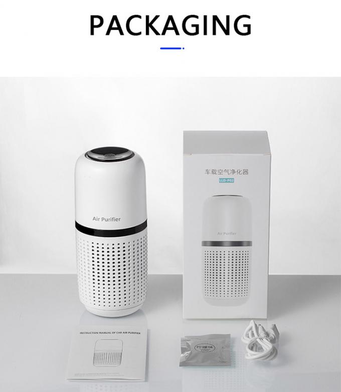 2023 Baru Datang Pembersih Udara Mobil Portabel Cerdas Mesin Aromaterapi Multiple Filtering Pembersih Udara Besi Negatif 15