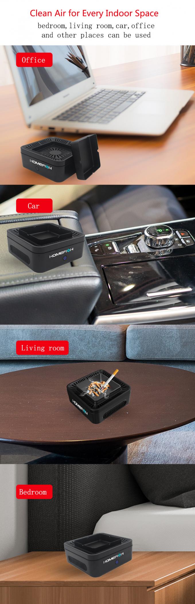 2023 New Arrival HEPA Filter Pembersih Air Berkualitas Tinggi Pembersih Udara Ion Negatif Ashtray Pembersih Udara Mesin Aromaterapi 16