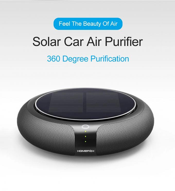 HOMEFISH OEM Mobil Air Purifier 2023 Ionizer HEPA Solar Mobil Air Purifier 11