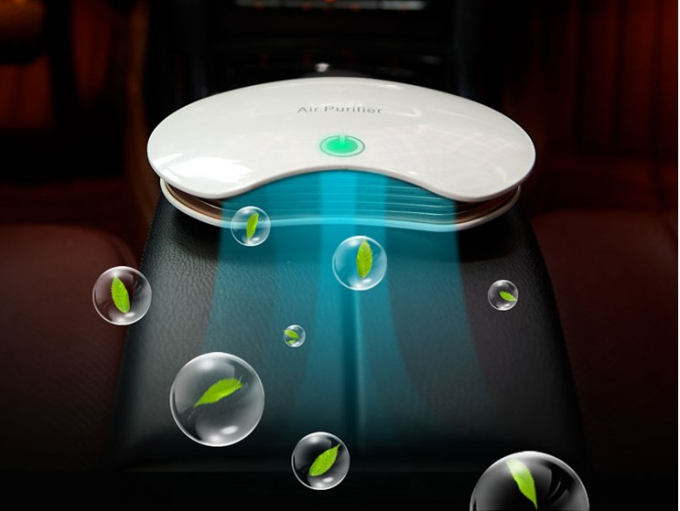 HOMEFISH USB Powered Smart Car Air Purifier 181x130x36mm 7