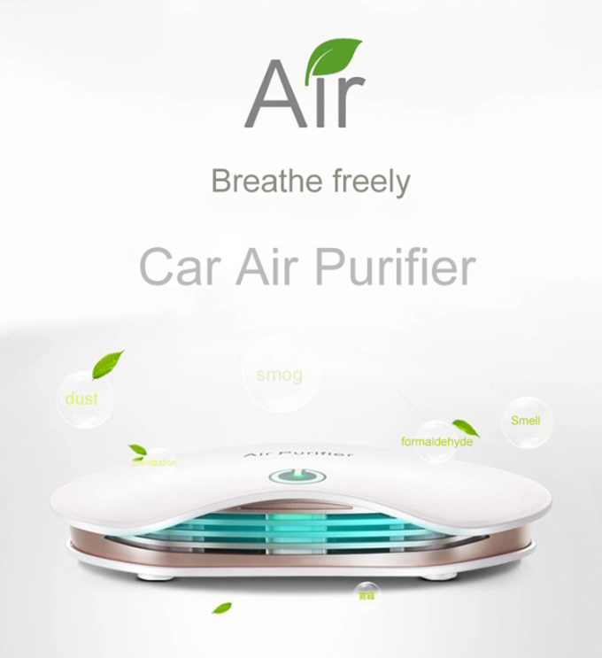 HOMEFISH USB Powered Smart Car Air Purifier 181x130x36mm 8