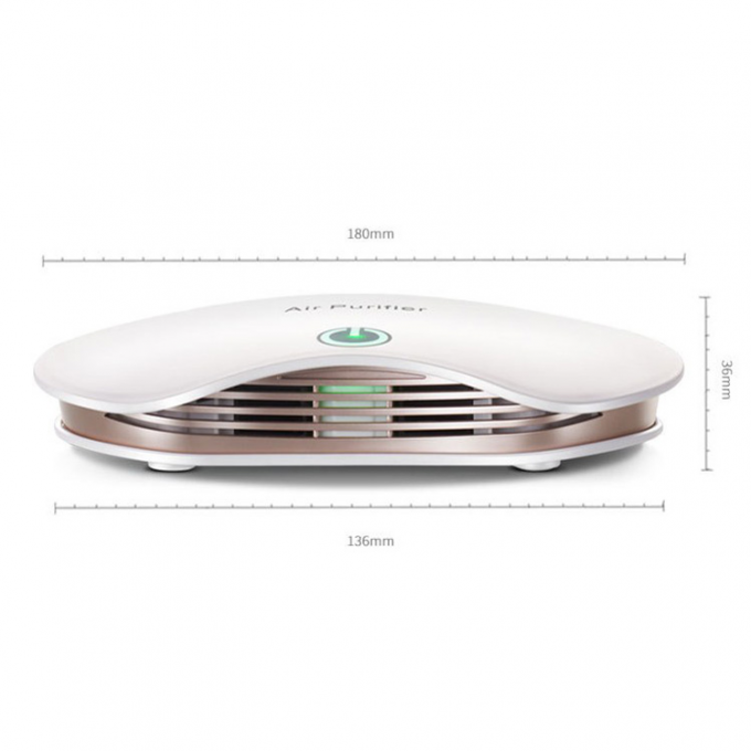 HOMEFISH USB Powered Smart Car Air Purifier 181x130x36mm 10