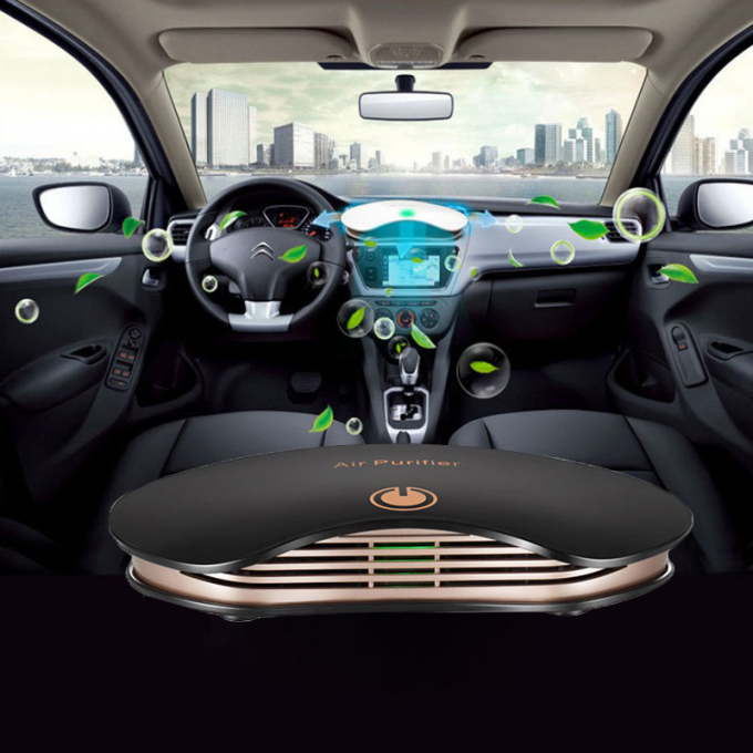 HOMEFISH USB Powered Smart Car Air Purifier 181x130x36mm 13