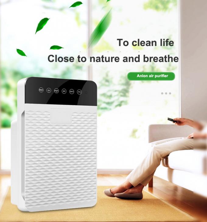 HOMEFISH Pembersih Udara Ion Negatif UV Dengan Filter HEPA 50HZ 0