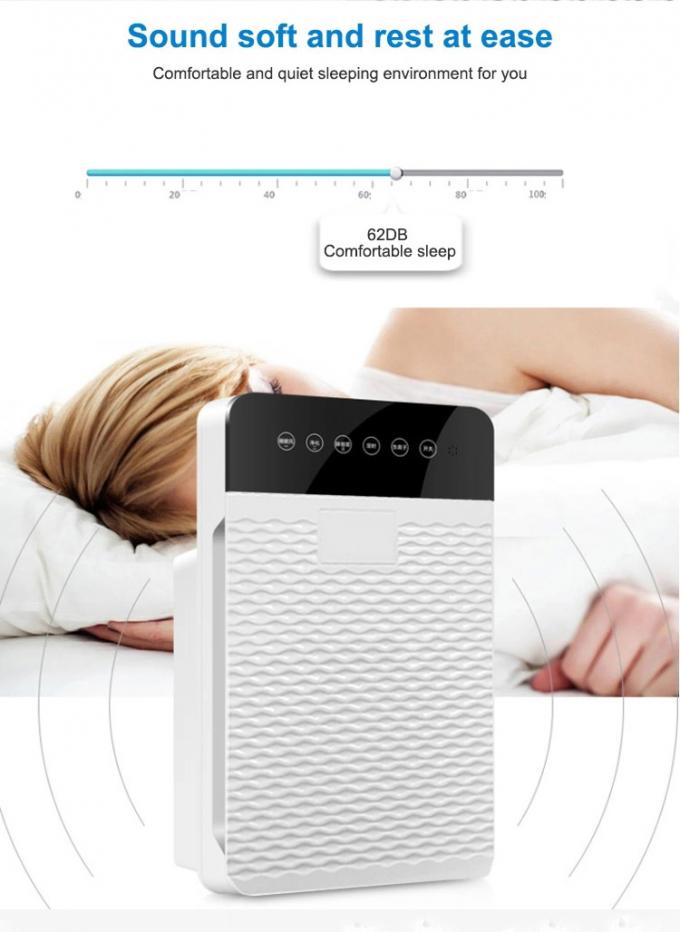HOMEFISH Pembersih Udara Ion Negatif UV Dengan Filter HEPA 50HZ 6