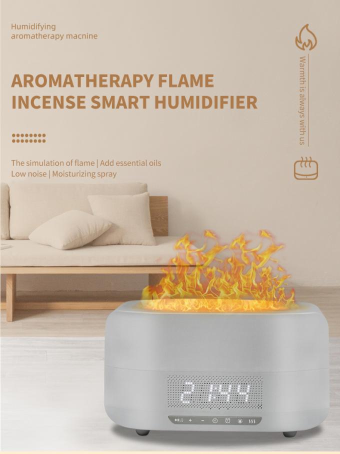 HOMEFISH DC 24V Night Light Flame Effect Humidifier Dengan Bluetooth 3