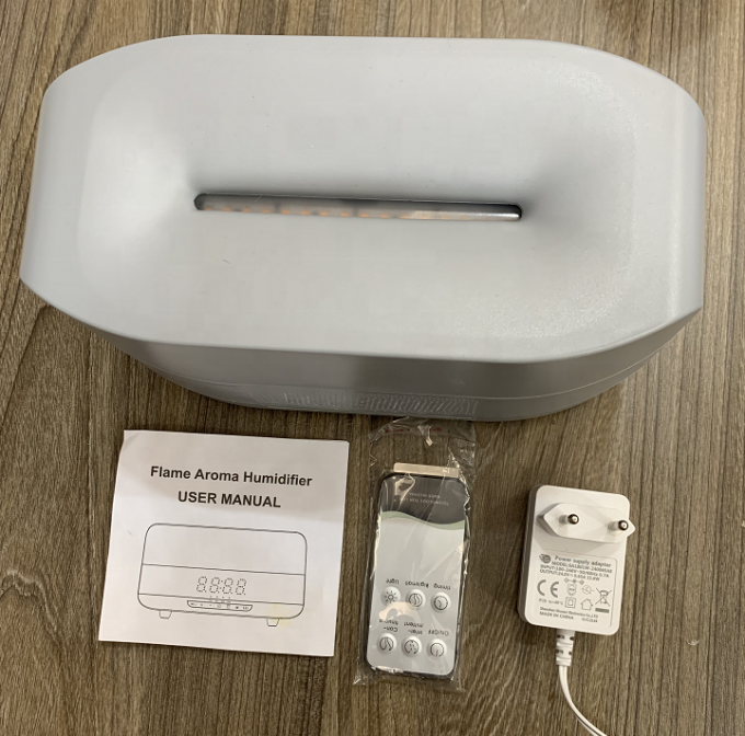 HOMEFISH DC 24V Night Light Flame Effect Humidifier Dengan Bluetooth 9