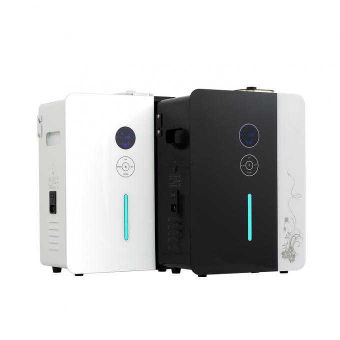 Smart Powerful HVAC System Aroma Diffuser 8000CBM Ruang Besar Tingkat Minyak Tampilan WIFI App Metal Diffuser Aroma Air Machine 0