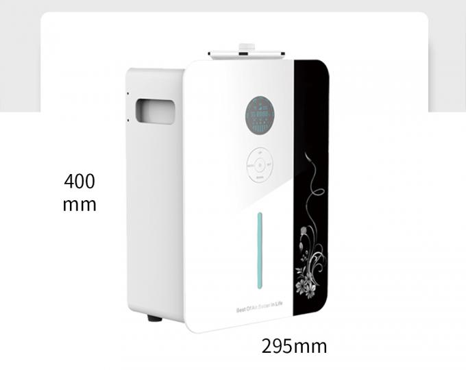 Smart Powerful HVAC System Aroma Diffuser 8000CBM Ruang Besar Tingkat Minyak Tampilan WIFI App Metal Diffuser Aroma Air Machine 3