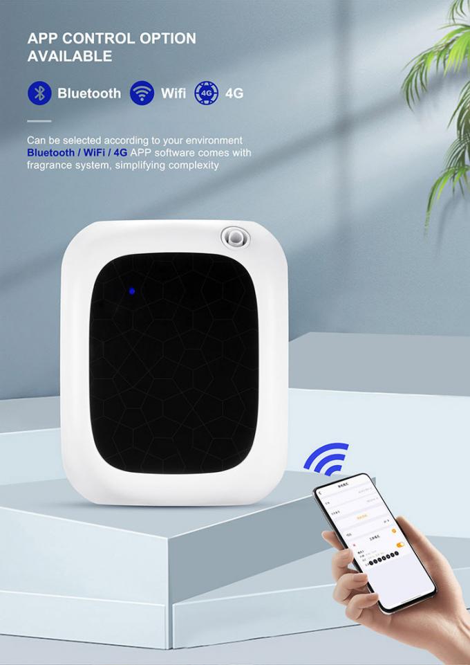 HOMEFISH 10W Air Diffuser tanpa air yang dipasang di dinding 200ml 3