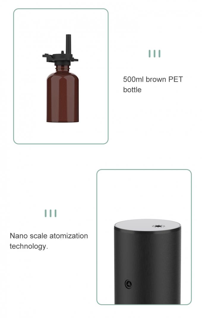 Mesin minyak esensial beraroma listrik berukuran besar berwarna aluminium Wifi Bluetooth Lobby Hotel Aroma Column Aroma Diffuser 5