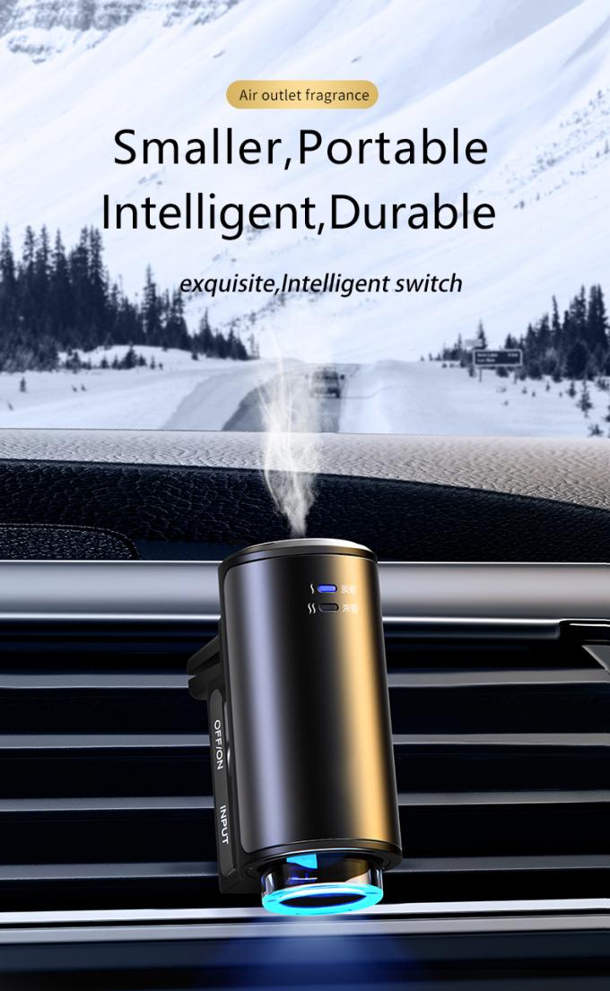 HOMEFISH USB Rechargeable Waterless Car Aroma Diffuser ARM Auto Sensing Aroma Humidifier 2
