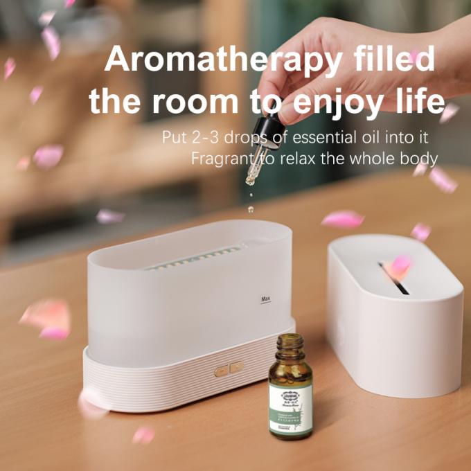 Efek Api Humidifier Aromaterapi Minyak Esensial Ultrasonik Humidifier Bisu 1