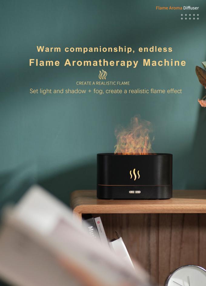 Efek Api Humidifier Aromaterapi Minyak Esensial Ultrasonik Humidifier Bisu 2