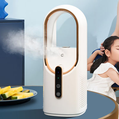 Harga yang pantas Fener Tanpa Daun Mini AC Portable USB Isi ulang Air-dingin Air Conditioner Rumah Tangga Semprot Humidifying Air Cooler on line