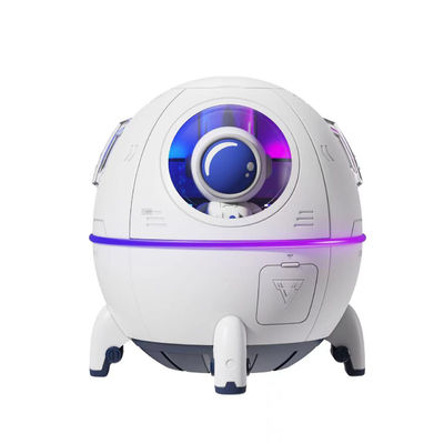 Harga yang pantas Grosir Cute Design Space Capsule Humidifier USB Rechargeable Mini Portable Ultrasonic Air Humidifier Dengan Lampu Led on line