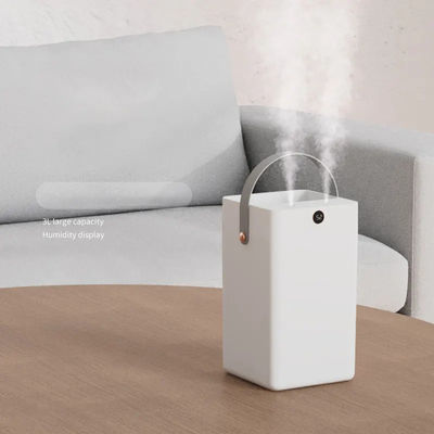Harga yang pantas 3L Kapasitas besar Double Spray Diffuser Kelembaban dingin Kabut Nebulisasi Humidifier Udara Dengan Layar Digital on line
