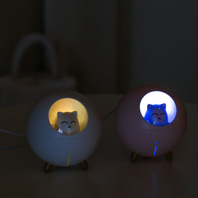 Harga yang pantas Homefish OEM Hava Nemlendirici 220ml Kapasitas Tangki Air Luftbefeuchter Warna Malam Cahaya Mini Humidifier Humidifier on line