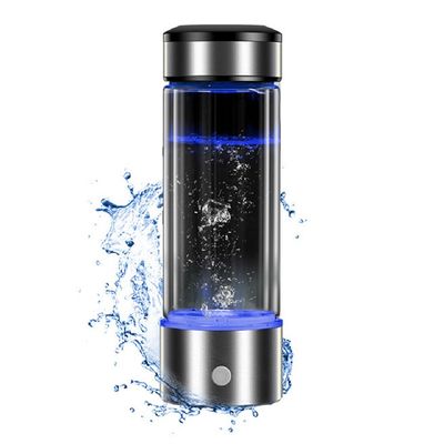 Homefish 2021 OEM Kaca Hydrogen Generator Botol Air SPE PEM Teknologi Water Ionizer Portable Hydrogen Water Maker