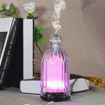 HOMEFISH OEM Dropshipping Multicolored 120ml Glass Humidifier Diffuser Minyak Esensial Mesin Diffuser Bau