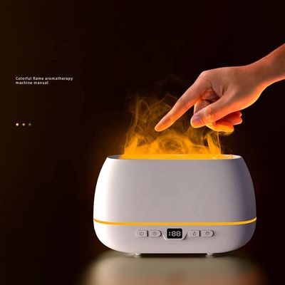 Beli 2023 New Design Ultrasonic Flame Diffuser 200ml RGB Light Flame Humidifier Dengan Remote Controller Aroma Diffuser Untuk Rumah Tangga online manufacture