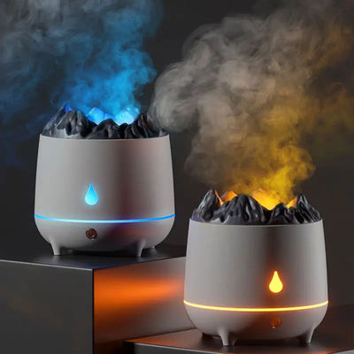 Harga yang pantas Baru Datang 400ml Vulkanik Aromaterapi Humidifier Mini Portable Air Humidifier Dua Mode Aromaterapi Cerdas Humidifier on line